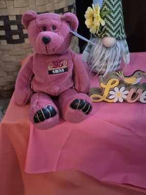 STEVE YOUNG Pink 49ers Collectible Plush Bear
